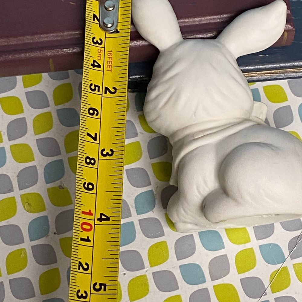 Vintage Homco white porcelain Bunnies - Picture 9 of 10